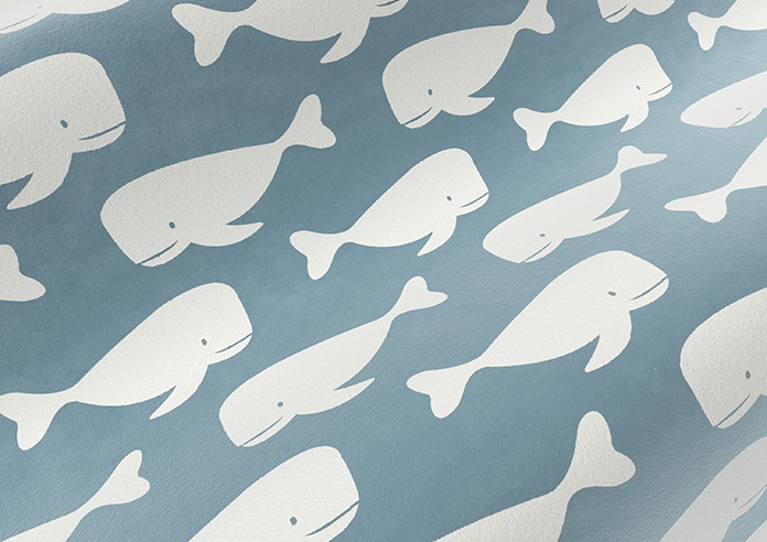 Whaling Around, Delph - Roman Blind - Image 4